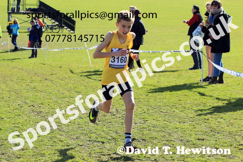 Boys Under-13s 2022 CAU Inter Counties Cross Country, Prestwold Hall, Loughborough.  Photo: David T. Hewitson/Sports for All Pics
